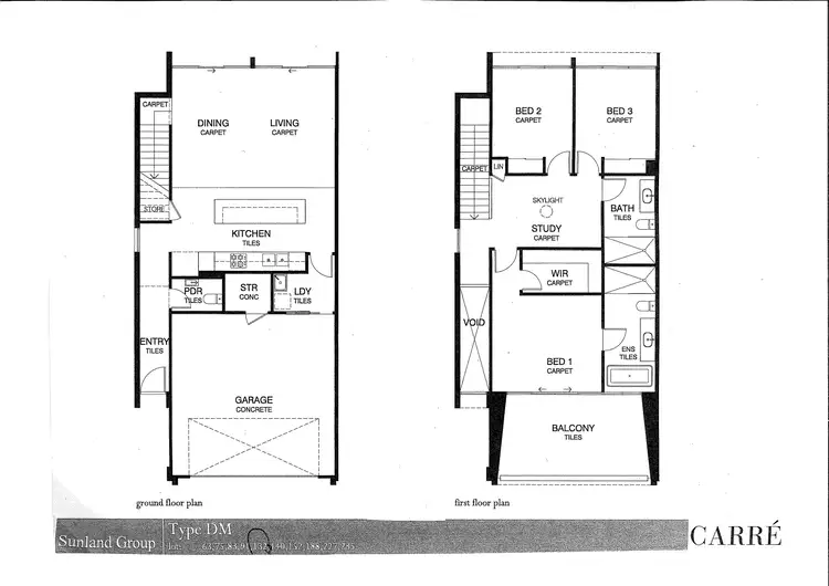 Floorplan of Homely townhouse listing, 18 Bombala Street, Springvale VIC 3171