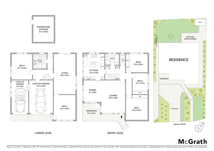 Floorplan of Homely house listing, 24 Wisdom Street, Connells Point NSW 2221