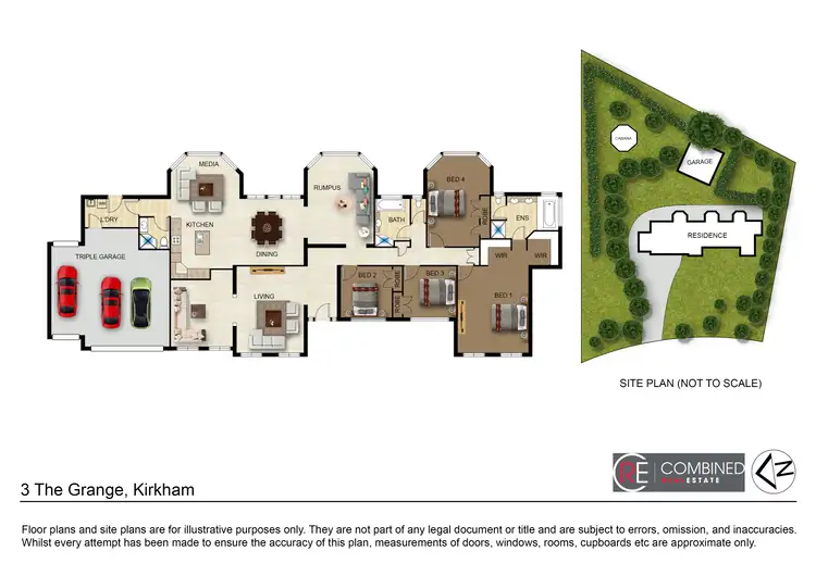 Floorplan of Homely house listing, 3 The Grange, Kirkham NSW 2570