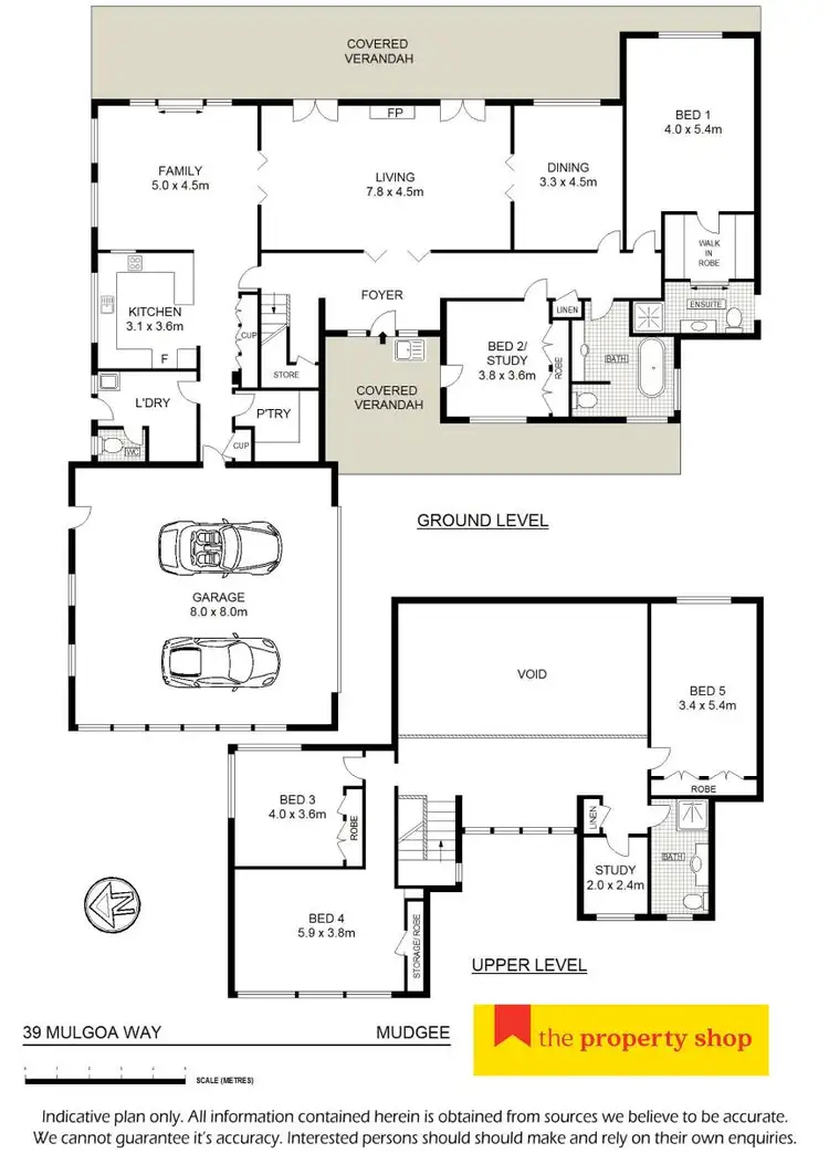 Floorplan of Homely house listing, 39 Mulgoa Way, Mudgee NSW 2850