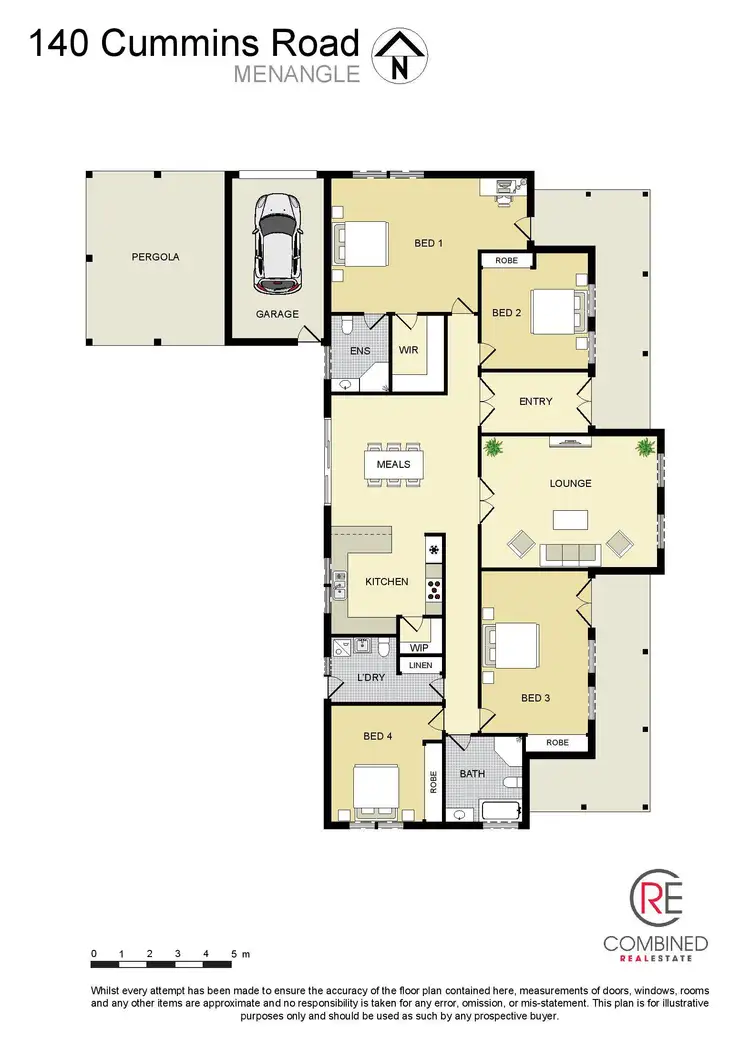 Floorplan of Homely house listing, 140 Cummins Road, Menangle NSW 2568