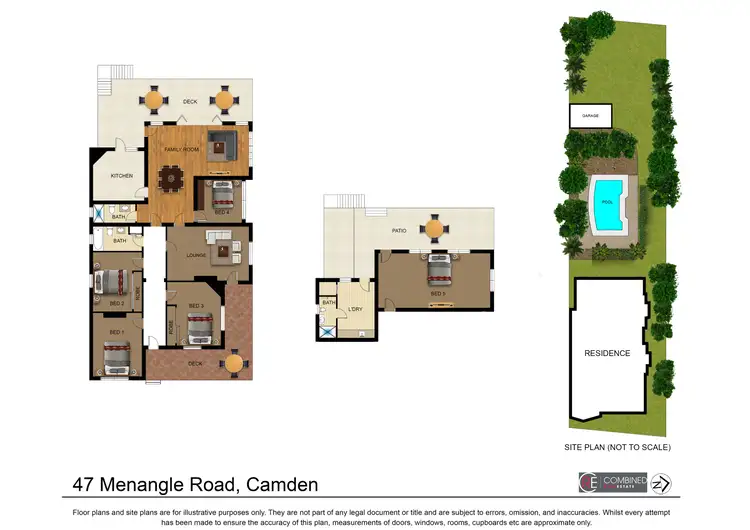 Floorplan of Homely house listing, 47 Menangle Road, Camden NSW 2570