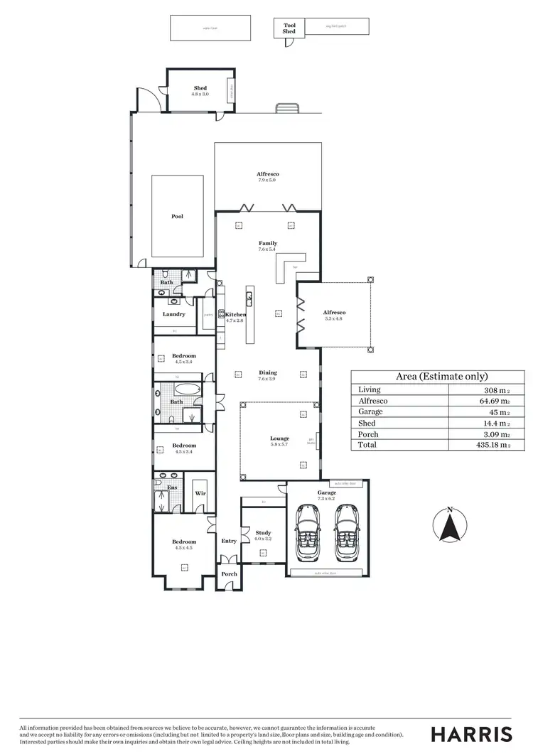 Floorplan of Homely house listing, 64 Autumn Avenue, Lockleys SA 5032