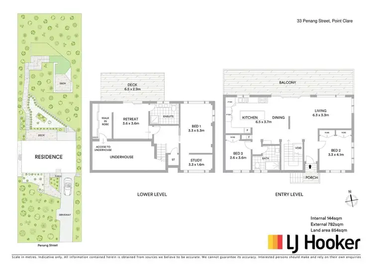 Floorplan of Homely house listing, 33 Penang Street, Point Clare NSW 2250