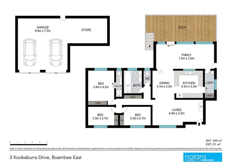 Floorplan of Homely house listing, 3 Kookaburra Close, Boambee East NSW 2452