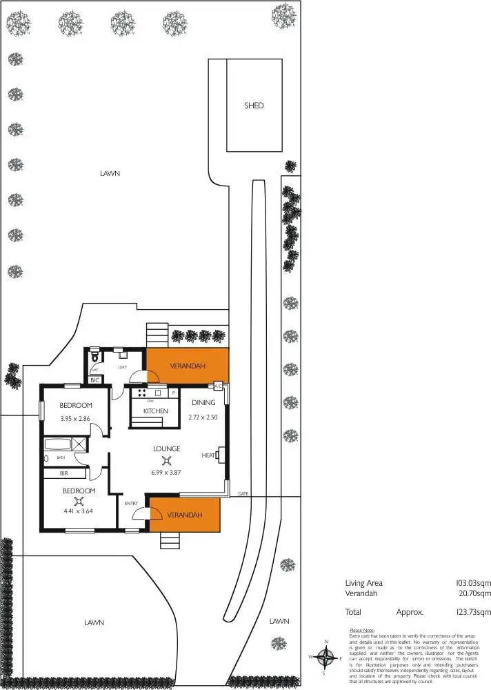 Floorplan of Homely house listing, 62 Eliza Place, Panorama SA 5041