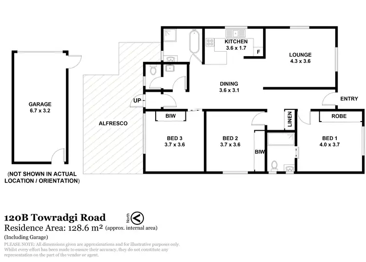 Floorplan of Homely house listing, 120B Towradgi Road, Towradgi NSW 2518