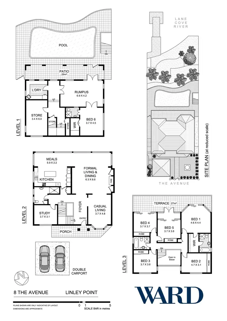 Floorplan of Homely house listing, 8 The Avenue, Linley Point NSW 2066