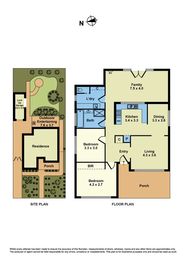 Floorplan of Homely house listing, 18 Cornwall Road, Sunshine VIC 3020
