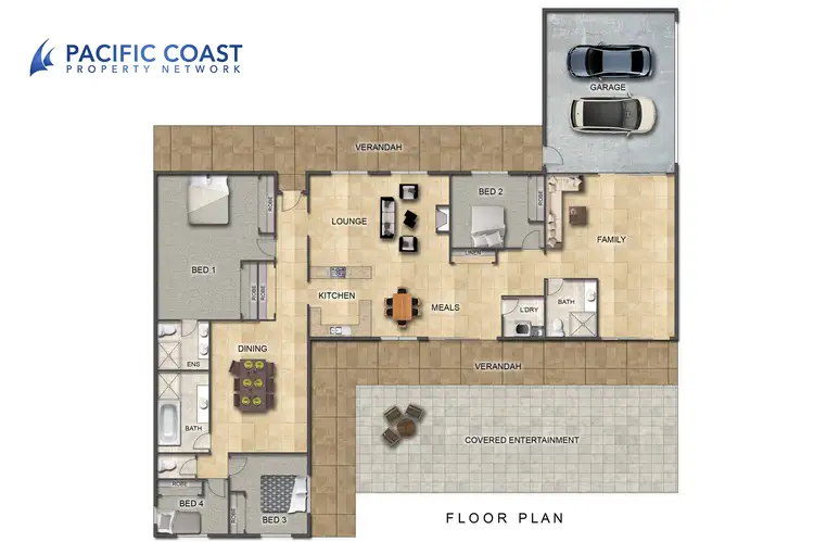 Floorplan of Homely house listing, 67 Oakview Drive, Hallidays Point NSW 2430