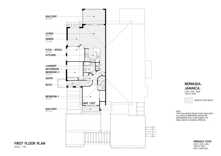 Floorplan of Homely apartment listing, 1007/1 The Cove Crescent, Carrara QLD 4211