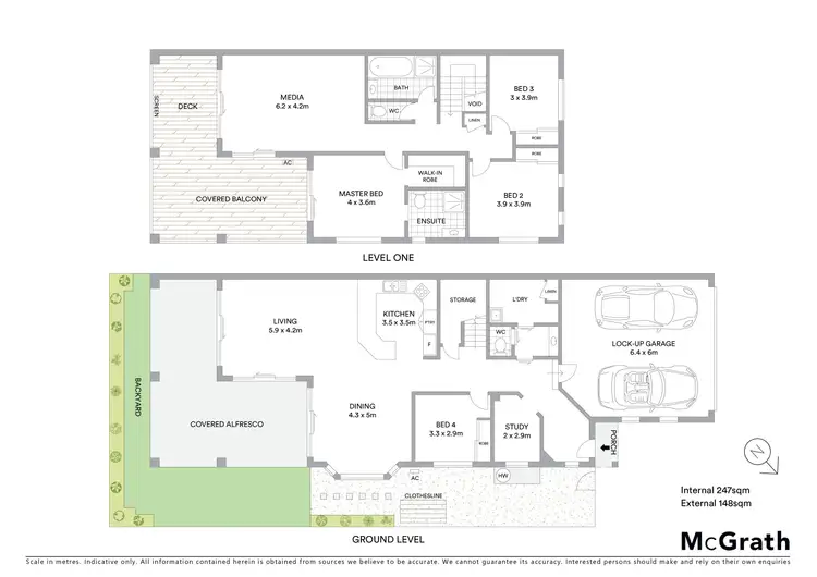 Floorplan of Homely semi-detached listing, 2/2 Gannon Way, Upper Coomera QLD 4209