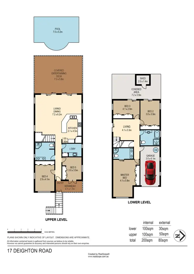 Floorplan of Homely house listing, 17 Deighton Road, Dutton Park QLD 4102