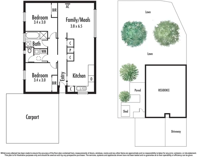 Floorplan of Homely unit listing, 7/2A Chandler Road, Noble Park VIC 3174