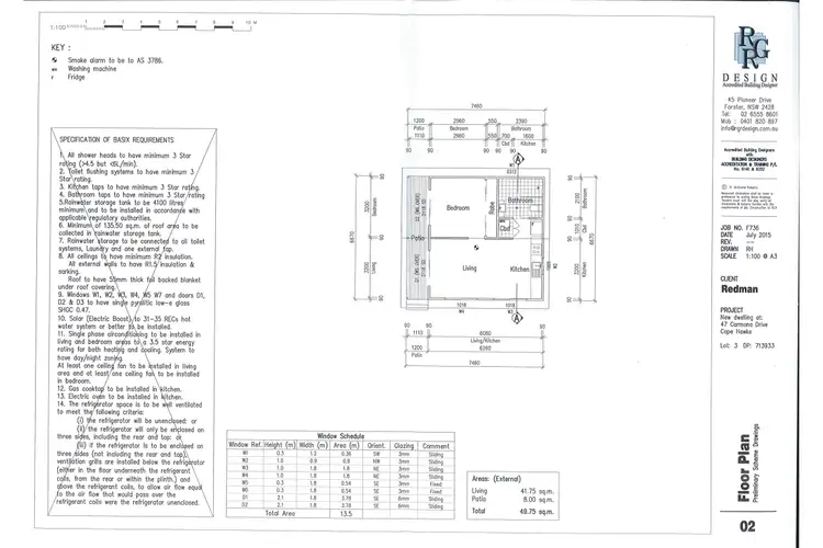 Floorplan of Homely house listing, 47 Carmona Drive, Forster NSW 2428