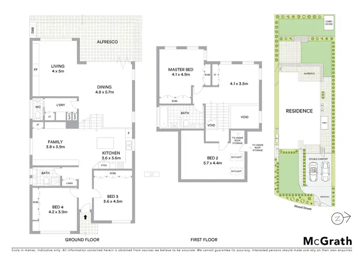 Floorplan of Homely house listing, 42 Wood Street, Lane Cove NSW 2066
