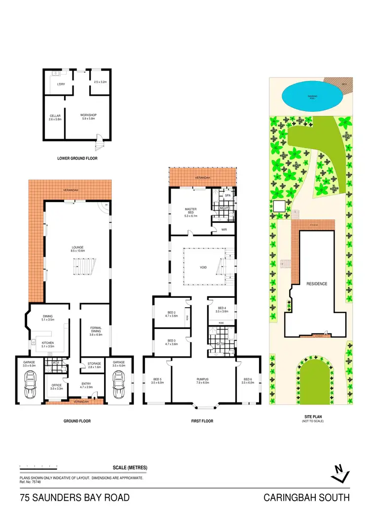 Floorplan of Homely house listing, 75 Saunders Bay Road, Caringbah South NSW 2229