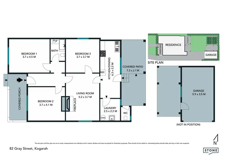 Floorplan of Homely house listing, 82 Gray Street, Kogarah NSW 2217
