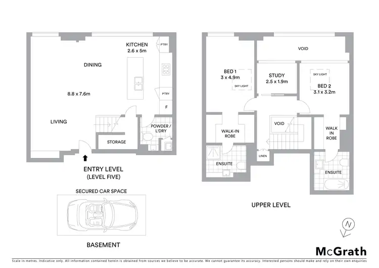 Floorplan of Homely apartment listing, 69/15 Boundary Street, Darlinghurst NSW 2010