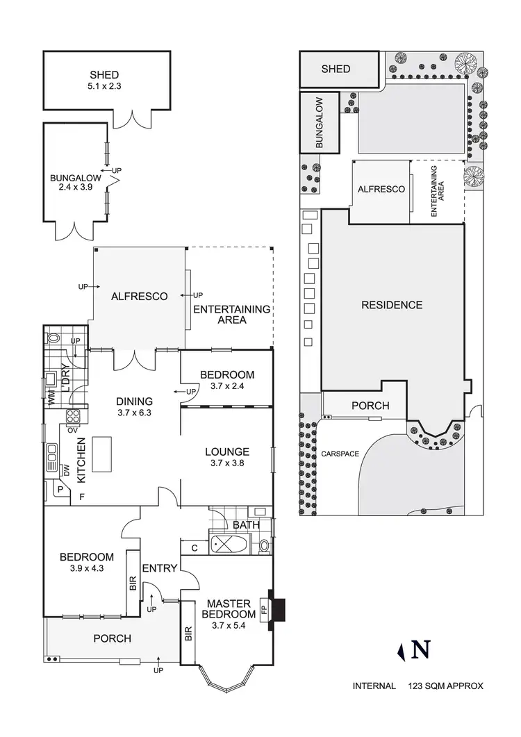 Floorplan of Homely house listing, 28 Webb Street, Coburg VIC 3058