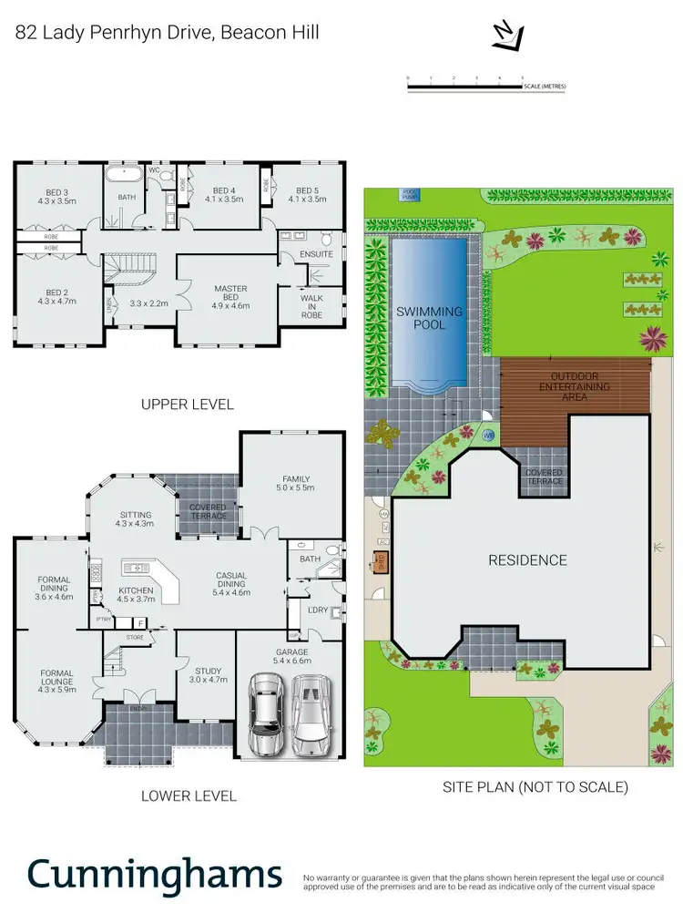Floorplan of Homely house listing, 82 Lady Penrhyn Drive, Beacon Hill NSW 2100