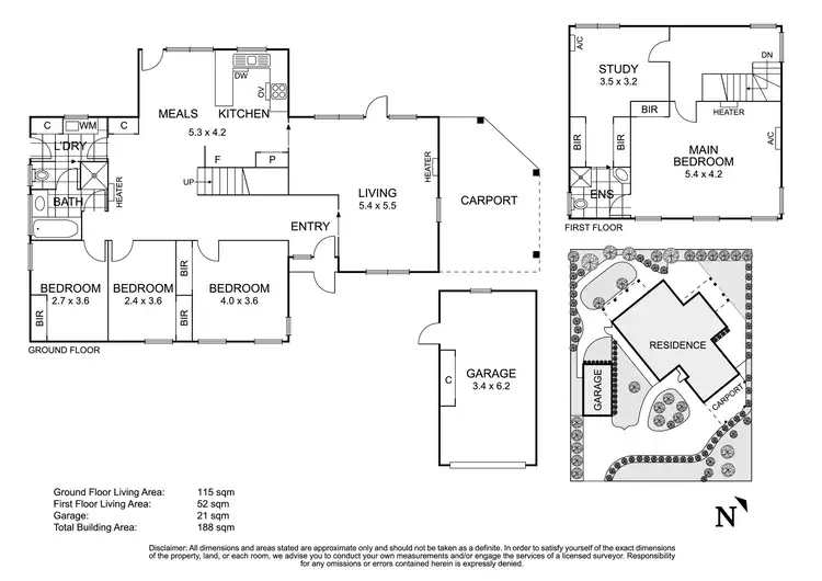 Floorplan of Homely house listing, 3 Fromhold Drive, Doncaster VIC 3108