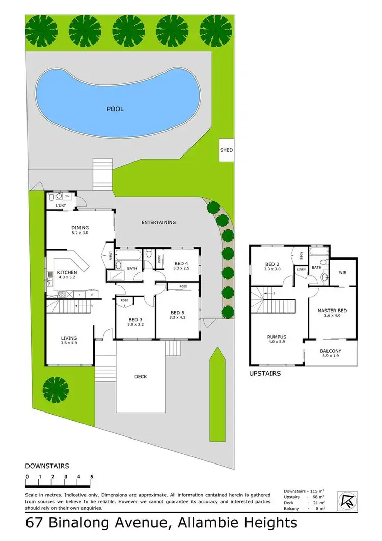 Floorplan of Homely house listing, 67 Binalong Avenue, Allambie Heights NSW 2100