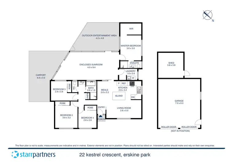 Floorplan of Homely house listing, 22 Kestrel Crescent, Erskine Park NSW 2759
