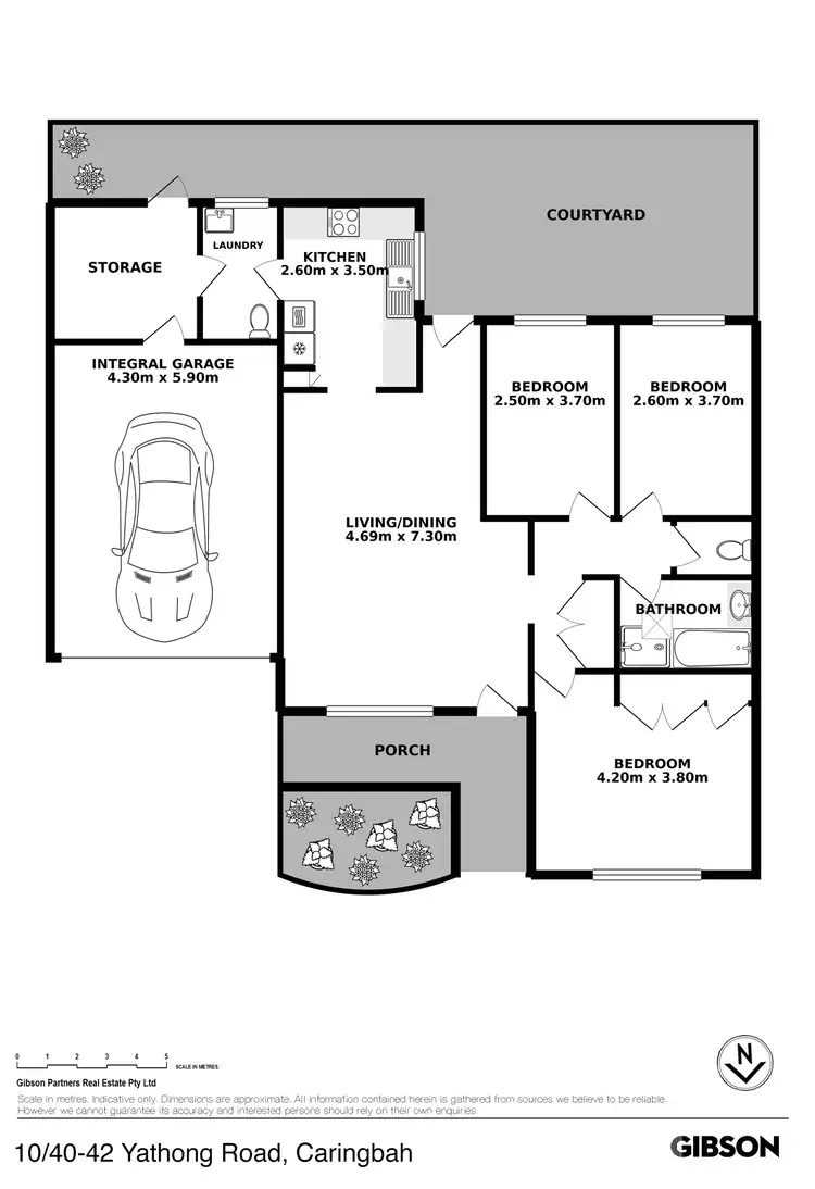 Floorplan of Homely villa listing, 10/40-42 Yathong Road, Caringbah NSW 2229