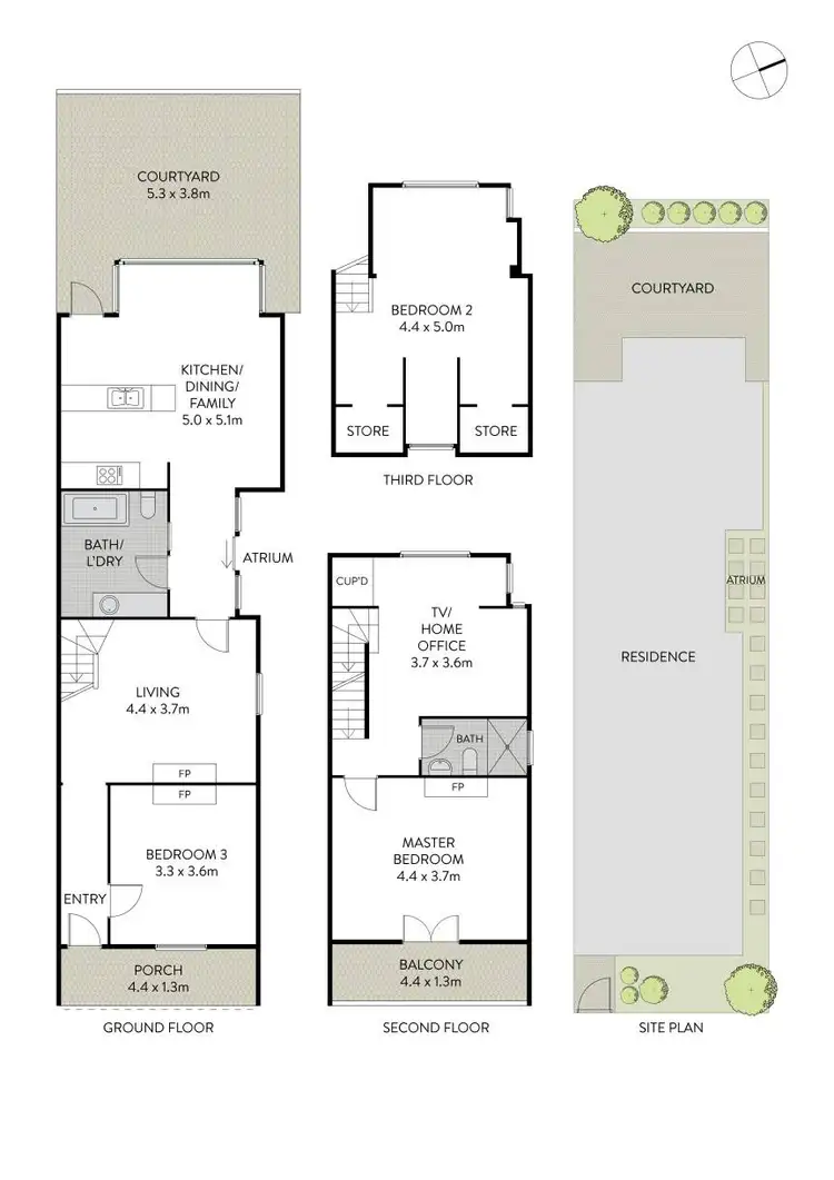 Floorplan of Homely house listing, 8 Phillip Street, Balmain NSW 2041