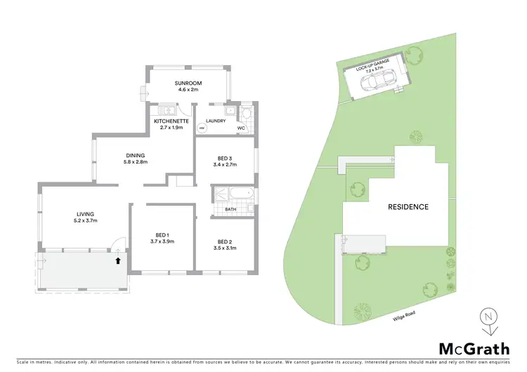 Floorplan of Homely house listing, 4 Wilga Road, Caringbah South NSW 2229