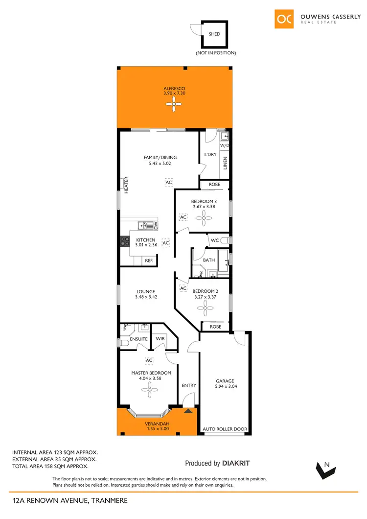 Floorplan of Homely house listing, 12A Renown Avenue, Tranmere SA 5073