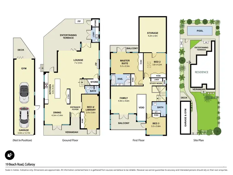 Floorplan of Homely house listing, 19 Beach Road, Collaroy NSW 2097