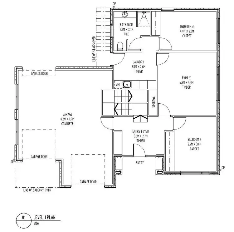 Floorplan of Homely house listing, 123 James Street, Devonport TAS 7310