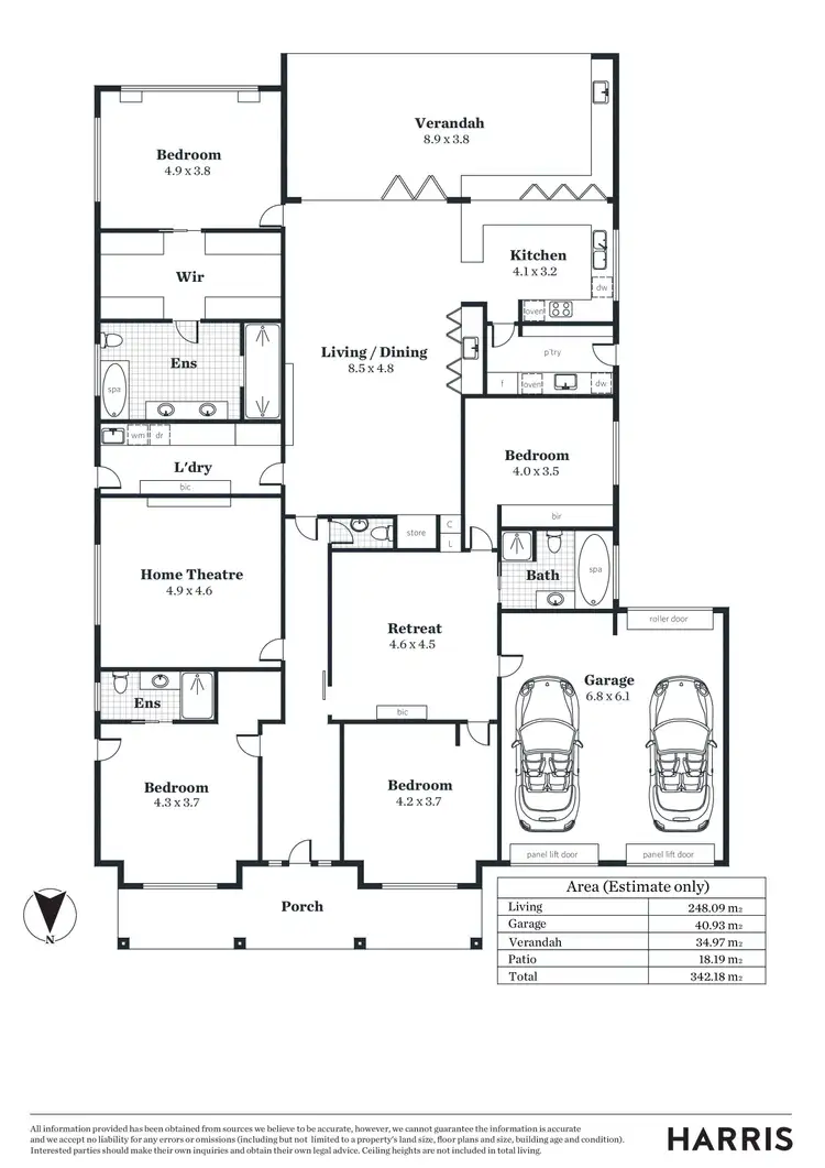 Floorplan of Homely house listing, 1C Haig Street, Netherby SA 5062
