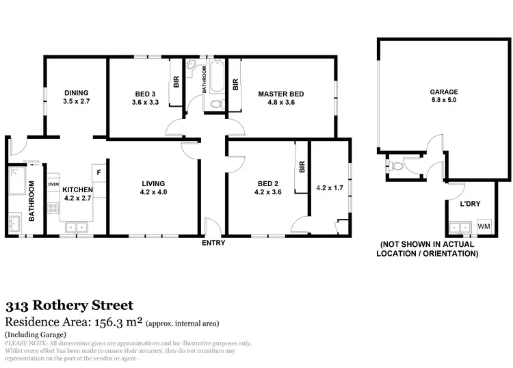 Floorplan of Homely house listing, 313 Rothery Street, Corrimal NSW 2518