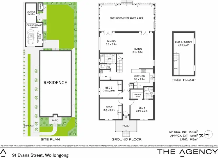 Floorplan of Homely house listing, 91 Evans Street, Wollongong NSW 2500