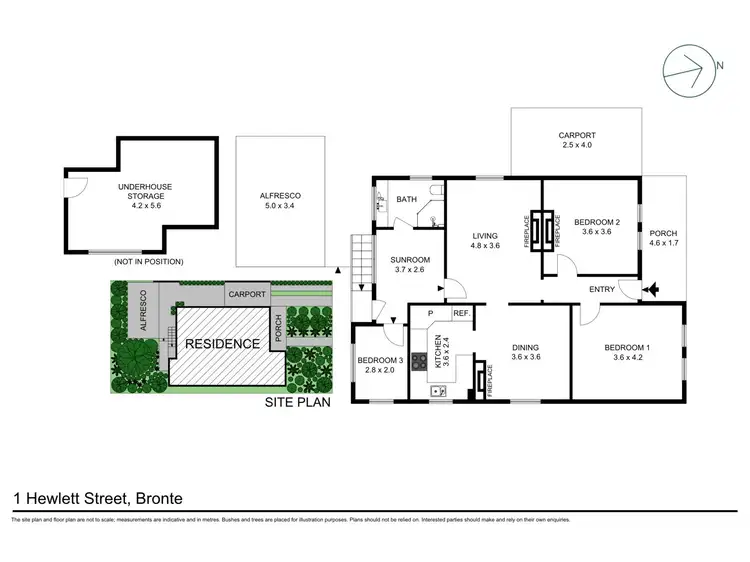 Floorplan of Homely house listing, 1 Hewlett Street, Bronte NSW 2024