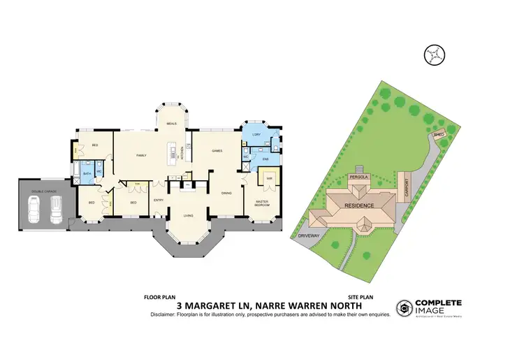 Floorplan of Homely house listing, 3 Margaret Lane, Narre Warren North VIC 3804