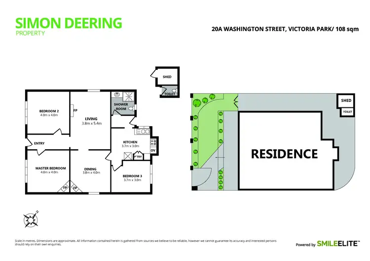 Floorplan of Homely house listing, 20A Washington Street, Victoria Park WA 6100