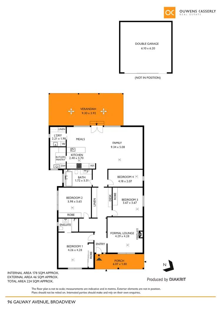 Floorplan of Homely house listing, 96 Galway Avenue, Broadview SA 5083