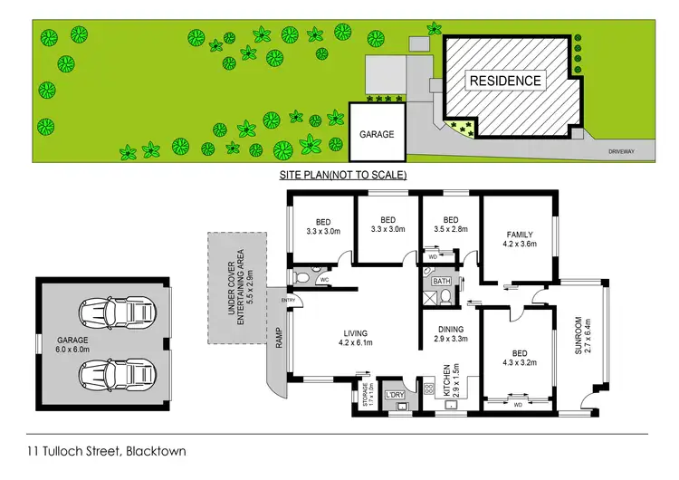 Floorplan of Homely house listing, 11 Tulloch Street, Blacktown NSW 2148