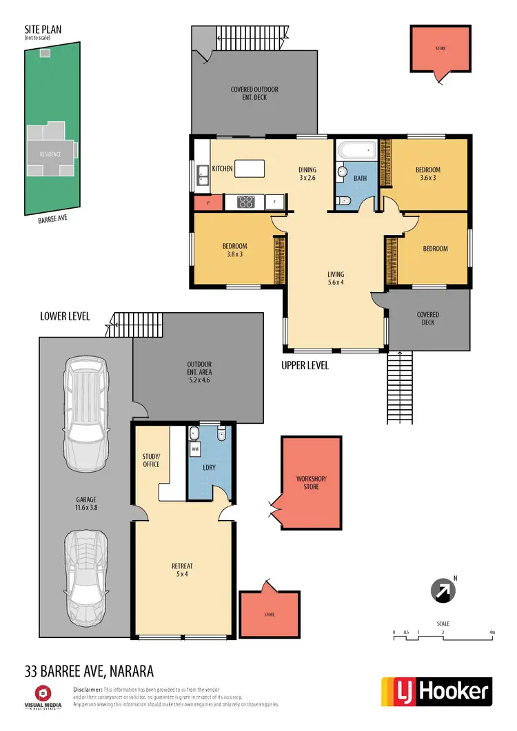 Floorplan of Homely house listing, 33 Barree Avenue, Narara NSW 2250