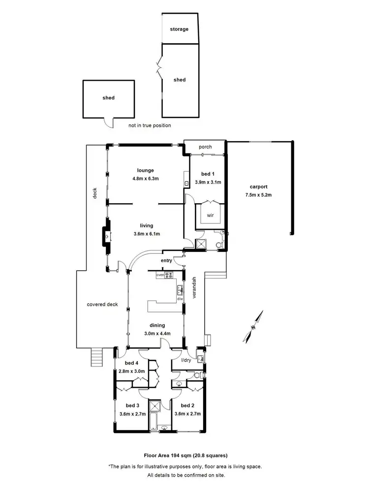 Floorplan of Homely house listing, 132 Hodges Road, Healesville VIC 3777