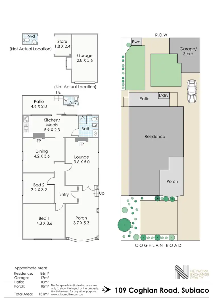 Floorplan of Homely house listing, 109 Coghlan Road, Subiaco WA 6008