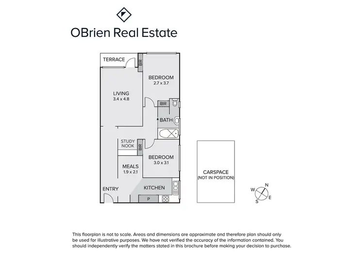 Floorplan of Homely apartment listing, 2/10 Commercial Road, Mentone VIC 3194