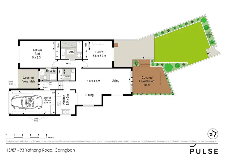 Floorplan of Homely villa listing, 13/87 Yathong Road, Caringbah NSW 2229