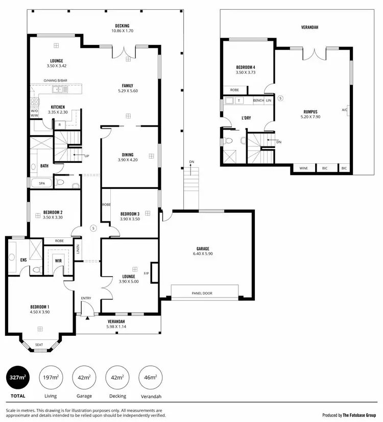 Floorplan of Homely house listing, 22 Majestic Grove, Highbury SA 5089