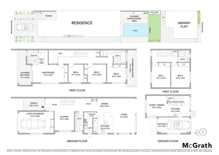 Floorplan of Homely house listing, 25B Bonanza Parade, Sans Souci NSW 2219