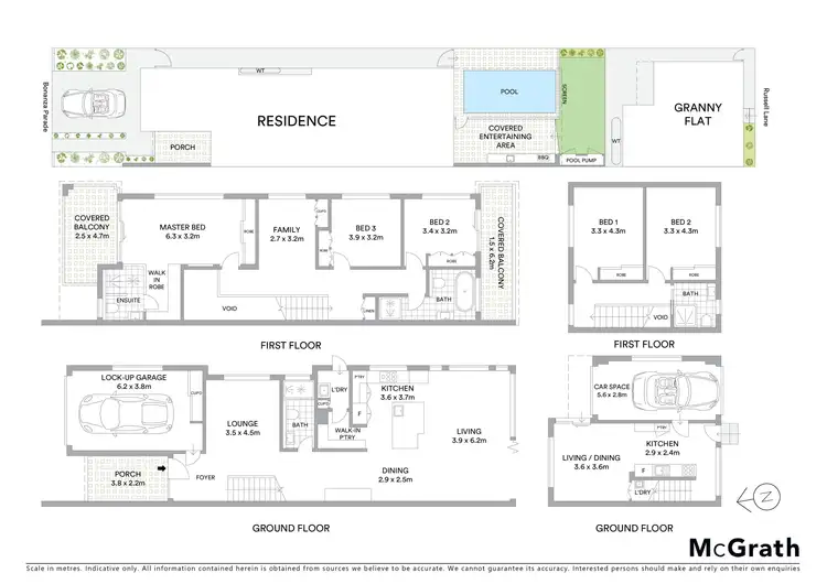 Floorplan of Homely house listing, 25A Bonanza Parade, Sans Souci NSW 2219